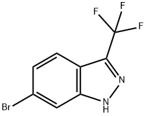 6-broMo-3-(trifluoroMethyl)-1H-indazole Structure
