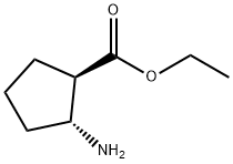 (1R,2R)-2-氨基环戊烷甲酸乙酯, 1609100-30-2, 结构式
