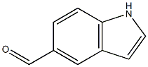 5-Indolecarboxyaldehyde Struktur