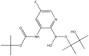 Boc-3-AMino-5-fluoropyridine-2-boronic acid pinacol ester