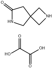 2,6-二氮杂螺[3,4]辛烷-7-酮草酸盐, 1588440-97-4, 结构式