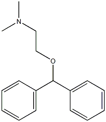 苯海拉明杂质K, , 结构式