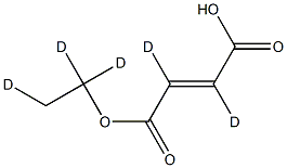 富马酸单乙酯 -D5