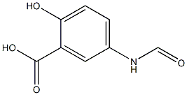 N-ForMyl-5-aMinosalicylic Acid Struktur