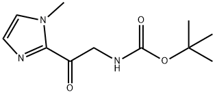 tert-butyl (2-(1-Methyl-1H-iMidazol-2-yl)-2-oxoethyl)carbaMate Struktur