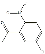2'-Nitro-5'-chloroACETOPHENONE Structure