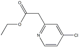 (4–氯吡啶-2-基)乙酸乙酯, , 结构式