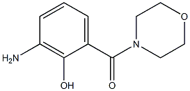 (3-AMino-2-hydroxy-phenyl)-Morpholin-4-yl-Methanone,,结构式