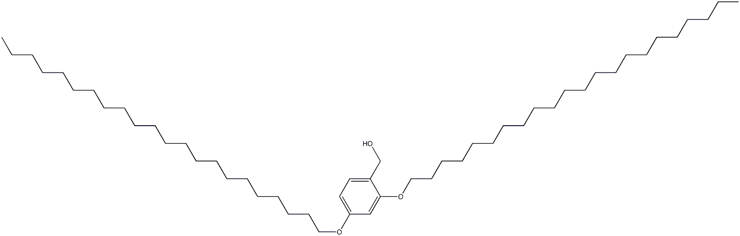 2,4-二(二十二烷氧基)-苯甲醇,,结构式