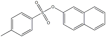 naphthalen-2-yl 4-Methylbenzenesulfonate Structure