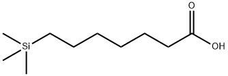 7-(三甲基硅基)庚酸 结构式