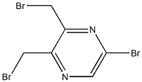 5-broMo-2,3-bis(broMoMethyl)pyrazine Structure