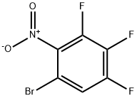 1-BroMo-3,4,5-trifluoro-2-nitrobenzene Structure