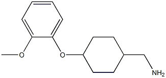 (4-(2-Methoxyphenoxy)cyclohexyl)MethanaMine Structure