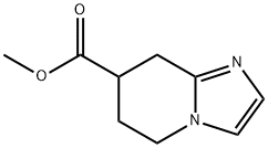 Methyl 5,6,7,8-tetrahydroiMidazo[1,2-a]pyridine-7-carboxylate Struktur