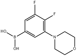 1704067-18-4 (3,4-二氟-5-吗啉代苯基)硼酸