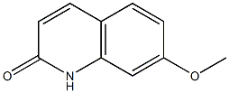 7-甲氧基喹啉酮, , 结构式