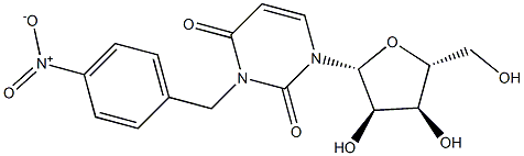 N3-(4-Nitrobenzyl)uridine Structure