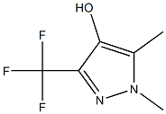 1,5-DiMethyl-3-(trifluoroMethyl)-1H-pyrazol-4-ol,1624262-42-5,结构式