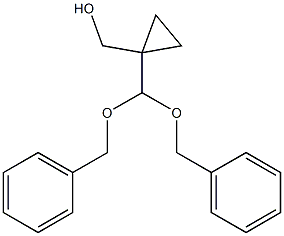 [1-[Bis(Benzyloxy)Methyl]cyclopropyl]Methanol Structure