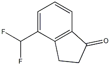 4-(DIFLUOROMETHYL)-2,3-DIHYDRO-1H-INDEN-1-ONE 结构式
