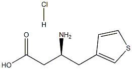 (3-Thienyl)-D-b-hoMoalanine hydrochloride Structure