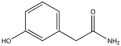 2-(3-Hydroxyphenyl)acetaMide Struktur