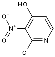 2-Chloro-4-hydroxy-3-nitropyridine Structure