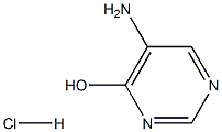 5-AMinopyriMidin-4-ol hydrochloride Structure