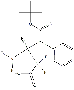 Boc-pentafluoro-D-b-hoMophenylalanine Structure