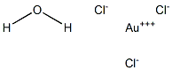 Gold(III) chloride hydrate, ~50% Au Structure