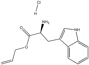 L-Tryptophan allyl ester hydrochloride Structure