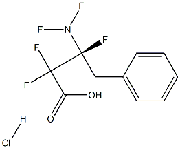 Pentafluoro-L-b-hoMophenylalanine hydrochloride Structure