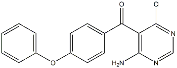  (4-aMino-6-chloropyriMidin-5-yl)(4-phenoxyphenyl)Methanone