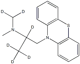 Promethazine-D6 Structure