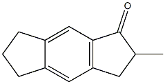 3,5,6,7-Tetrahydro-2-Methyl-s-indacene-1-one Structure