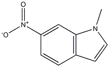 1-Methyl-6-Nitroindole Struktur