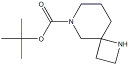 tert-butyl 1,6-diazaspiro[3.5]nonane-6-carboxylate Struktur