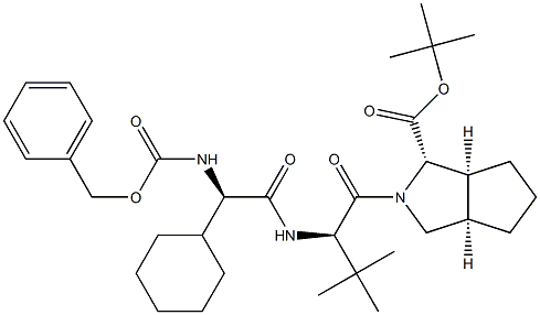 (1S,3AR,6AS)-2-((R)-2-((R)-2-((((苄氧基)羰基)氨基)-2-环己基乙酰氨基)-3,3-二甲基丁酰基)C]吡咯-1-羧酸叔丁酯