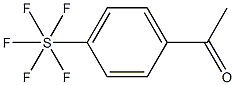 4'-(Pentafluorothio)acetophenone, 97% Structure