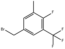 4-Fluoro-3-Methyl-5-(trifluoroMethyl)benzyl broMide, 97% Struktur