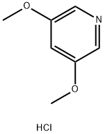 3,5-二甲氧基吡啶盐酸盐, 1334417-33-2, 结构式