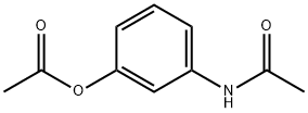 3-acetaMidophenyl acetate Struktur