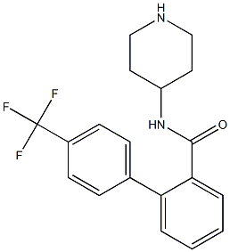 N-(piperidin-4-yl)-4'-(trifluoroMethyl)biphenyl-2-carboxaMide