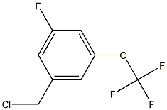 1-(chloroMethyl)-3-fluoro-5-(trifluoroMethoxy)benzene Structure