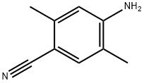 2,5-二甲基-4-氨基苯腈,72917-37-4,结构式