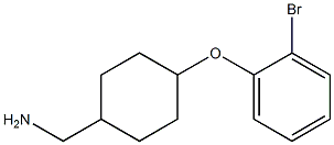 (4-(2-broMophenoxy)cyclohexyl)MethanaMine Struktur