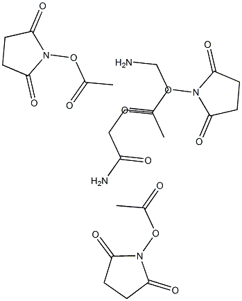 tris-SucciniMidyl (6-aMinocaproyl)aMinotriacetate Structure