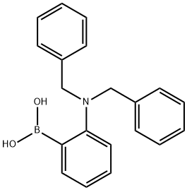 (2-(dibenzylaMino)phenyl)boronic acid Structure