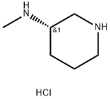(S)-N-甲基哌啶-3-胺盐酸盐,1624260-75-8,结构式